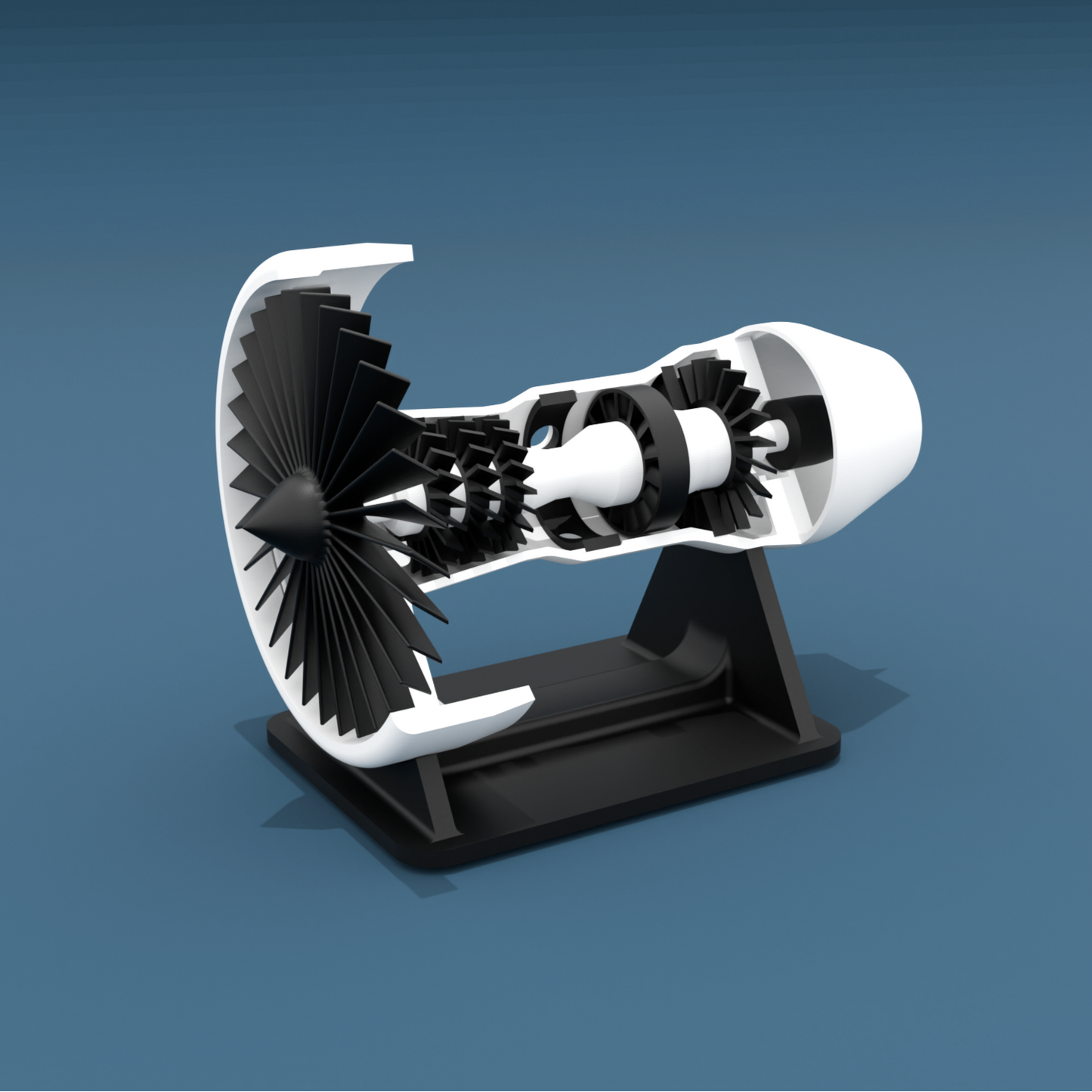 Jet Engine Display Model
