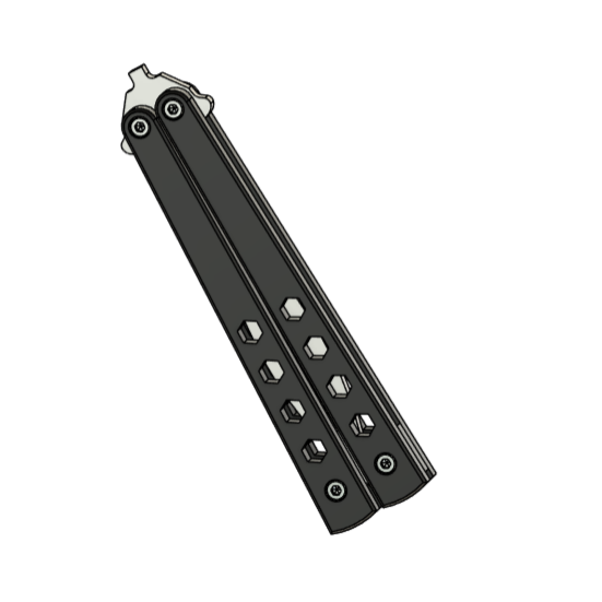 Butterfly Trainer Toy Knife