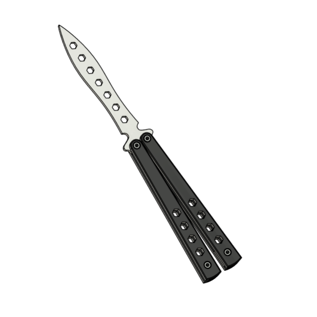 Butterfly Trainer Toy Knife