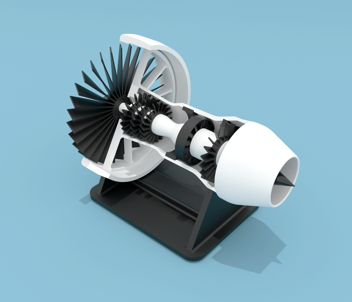Jet Engine Display Model