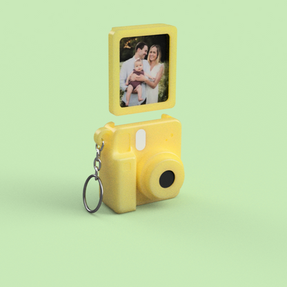 Polaroid Memory Keychain